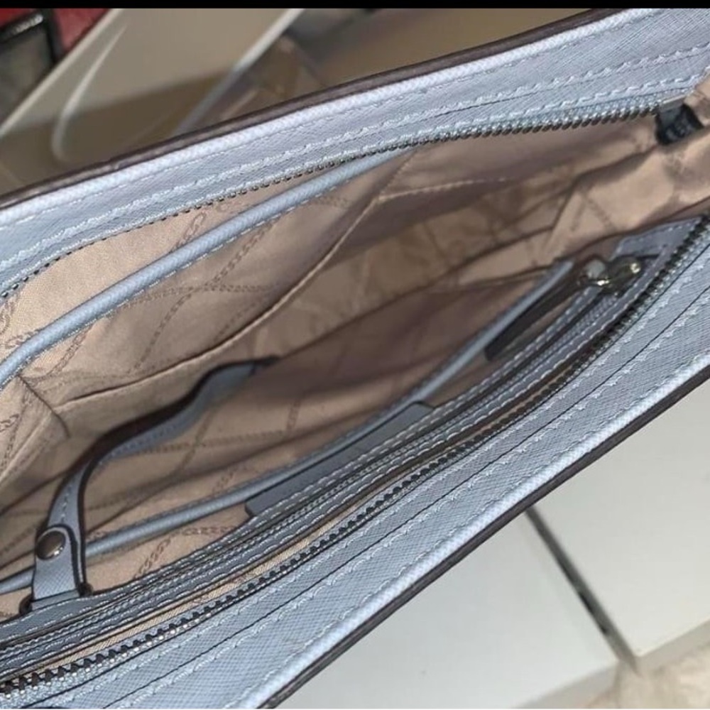 Michael Kors Sky Blue Crossbody Bag - Picture 7 of 8
